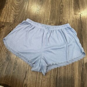 Cute Lace Waffle PJ Shorts